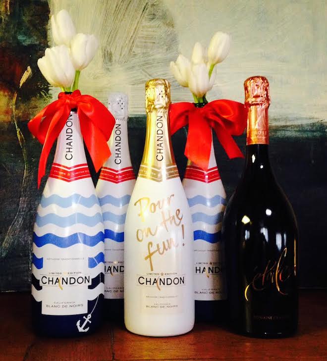 chandon limited edition blanc de noirs and etoile rose