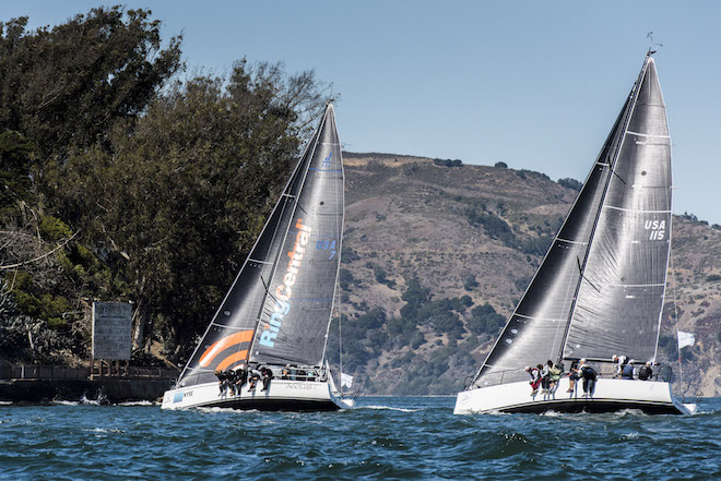 aeolus in the lead, rolex big boat series 2015