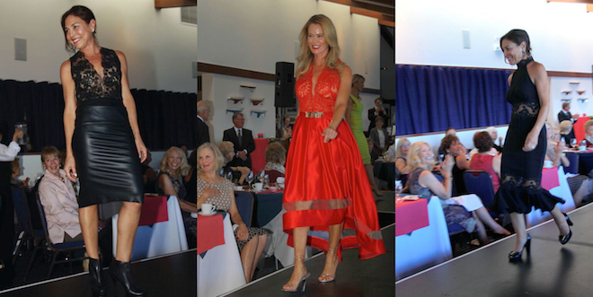 lace accents, st. francis yacht club fashion show