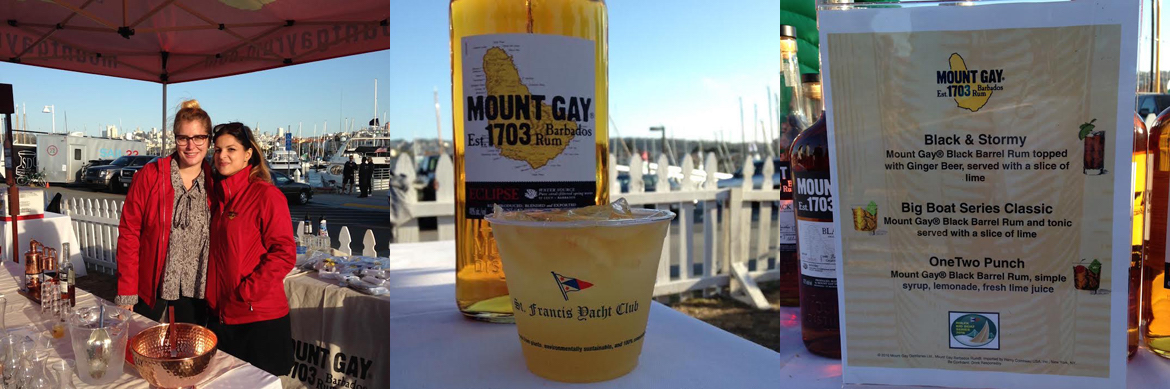 mount gay rum party, rolex big boat series 2016. sailcouture.com