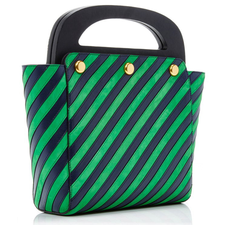 tory-burch-green-striped-bermuda-bag