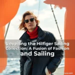 Artistic representation for Unveiling the Hilfiger Sailing Collection: A Fusion of Fashion and Sailing