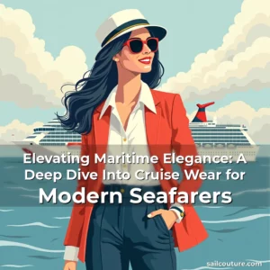 Artistic representation for Elevating Maritime Elegance: A Deep Dive Into Cruise Wear for Modern Seafarers