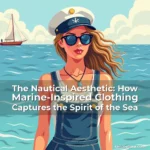Artistic representation for The Nautical Aesthetic: How Marine-Inspired Clothing Captures the Spirit of the Sea