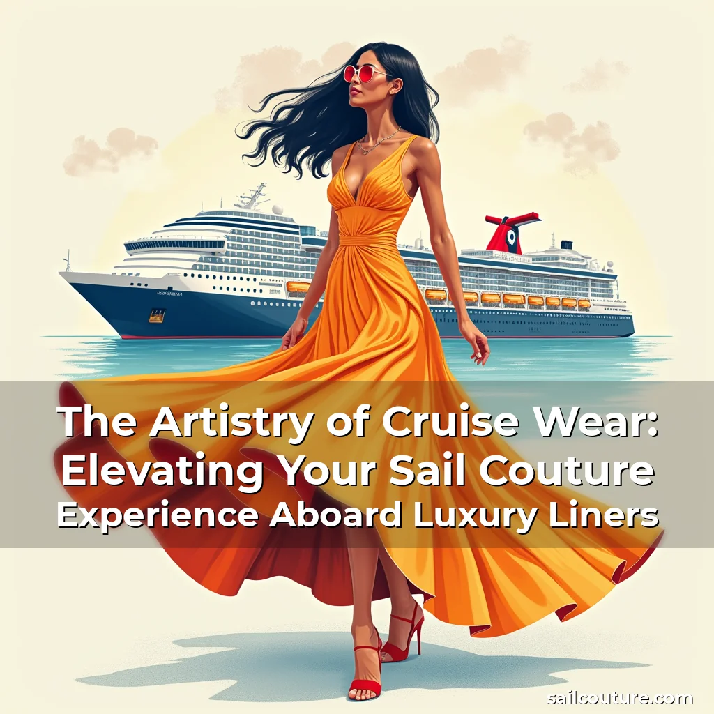 Artistic representation for The Artistry of Cruise Wear: Elevating Your Sail Couture Experience Aboard Luxury Liners