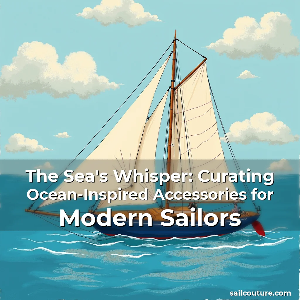 Artistic representation for The Sea's Whisper: Curating Ocean-Inspired Accessories for Modern Sailors