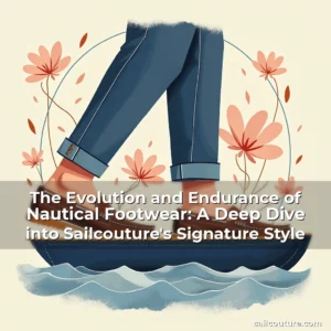 Artistic representation for The Evolution and Endurance of Nautical Footwear: A Deep Dive into Sailcouture's Signature Style