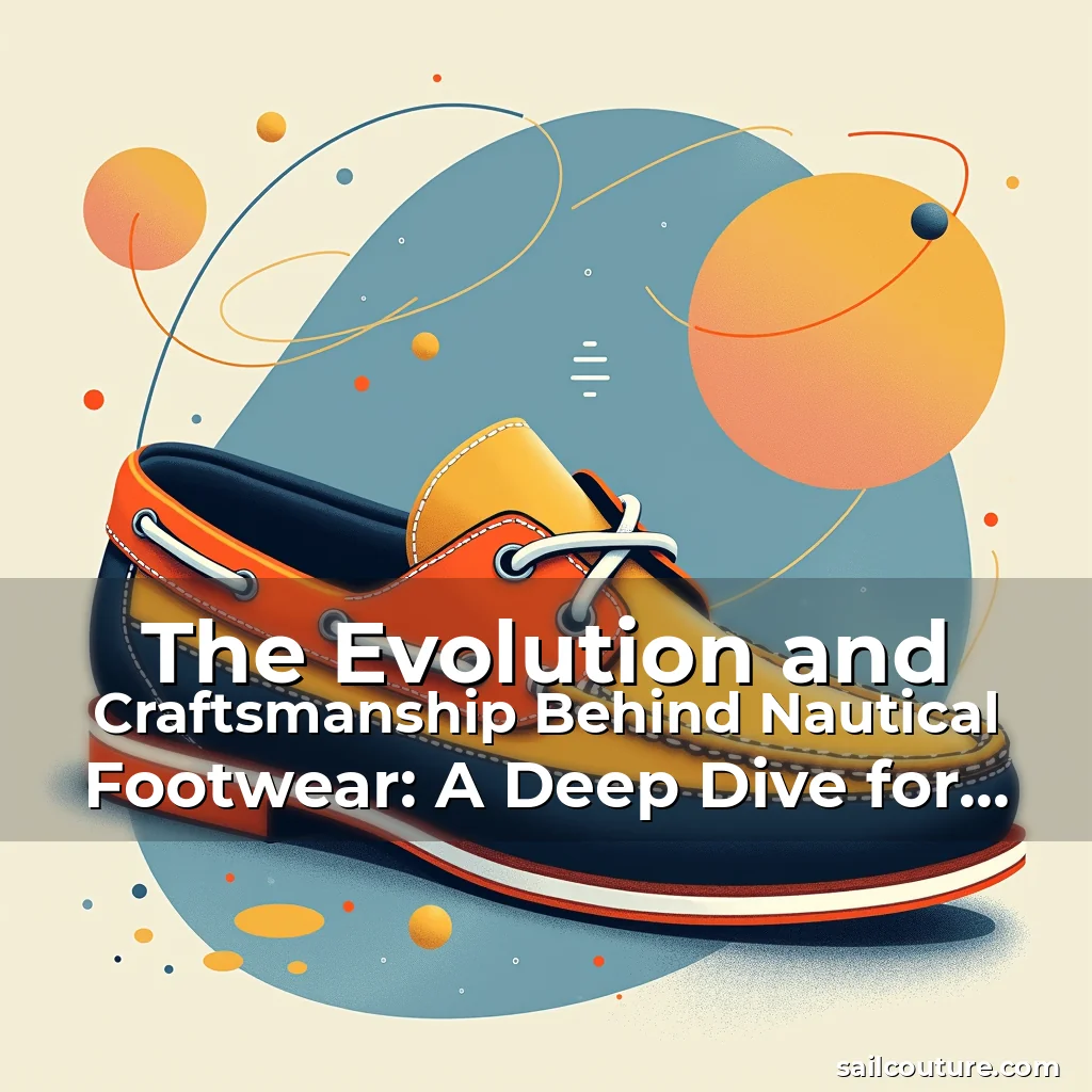 Artistic representation for The Evolution and Craftsmanship Behind Nautical Footwear: A Deep Dive for Sailors and Enthusiasts