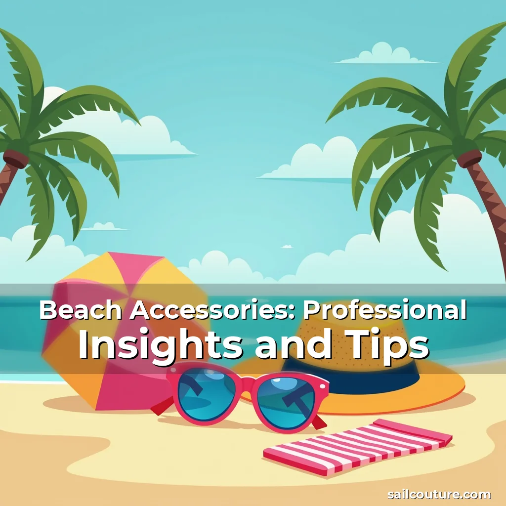 Artistic representation for Beach Accessories: Professional Insights and Tips