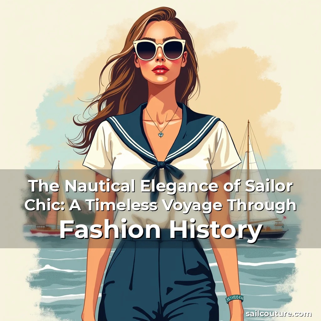 Artistic representation for The Nautical Elegance of Sailor Chic: A Timeless Voyage Through Fashion History