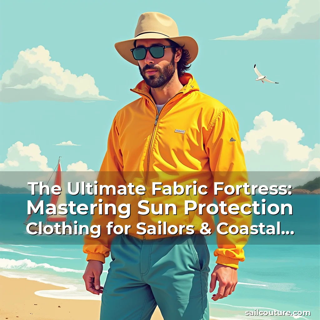 Artistic representation for The Ultimate Fabric Fortress: Mastering Sun Protection Clothing for Sailors & Coastal Adventurers